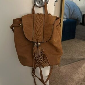 Small backpack purse